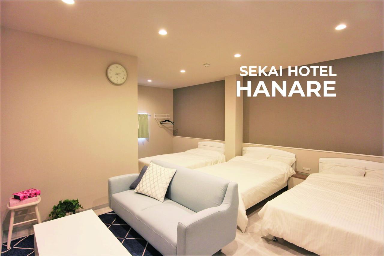 Sekai Hotel Ayame Osaca Exterior foto